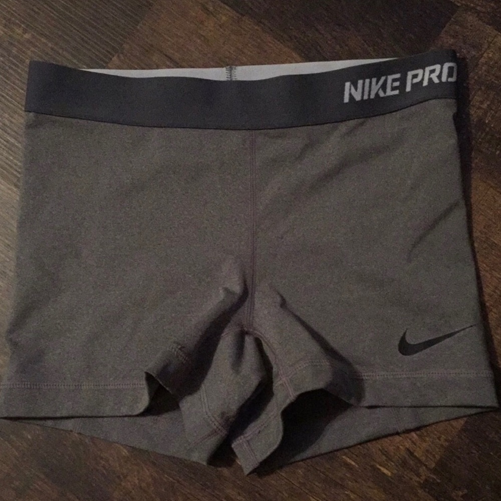 Nike Pro Shorts. Size Small. Grey. Like new.